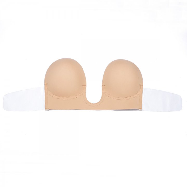 Tracelessness U-neck NuBra a slice gather Bra