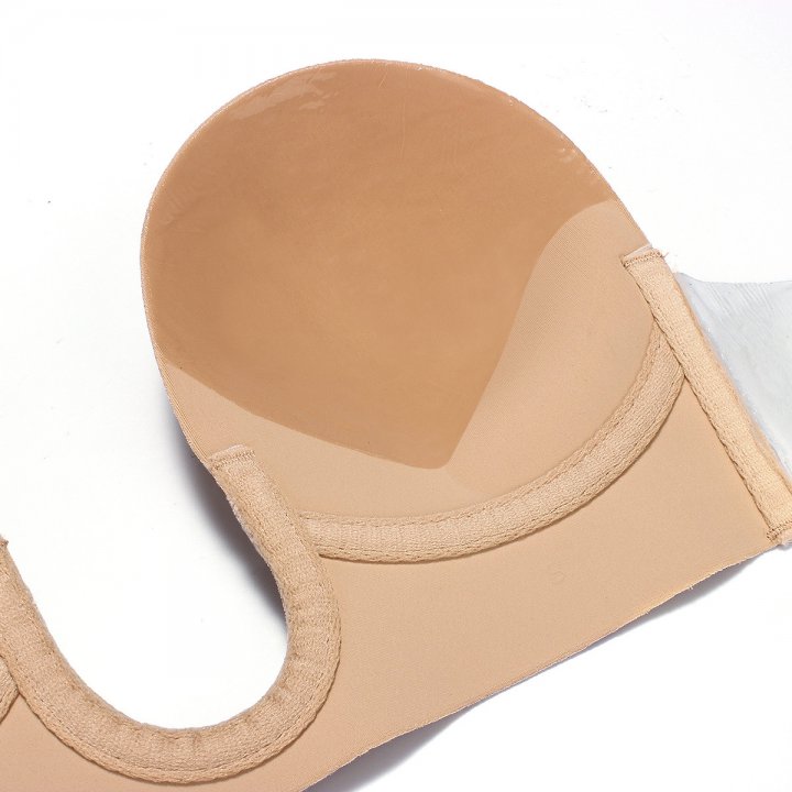 Tracelessness U-neck NuBra a slice gather Bra