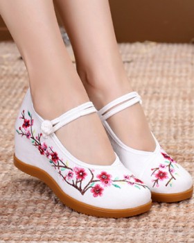 Spring Han clothing gum-rubber outsole shoes for women
