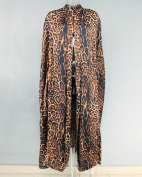 Cstand collar fashionable robe fashion shawl for women