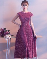Lady pink long dream dress