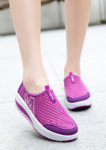 Casual spring and summer shoes slipsole platform shoes