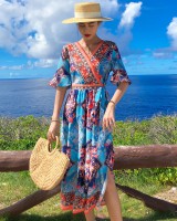 Seaside long dress Thailand beach dress