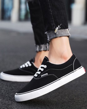 Korean style all-match cloth shoes pure board shoes