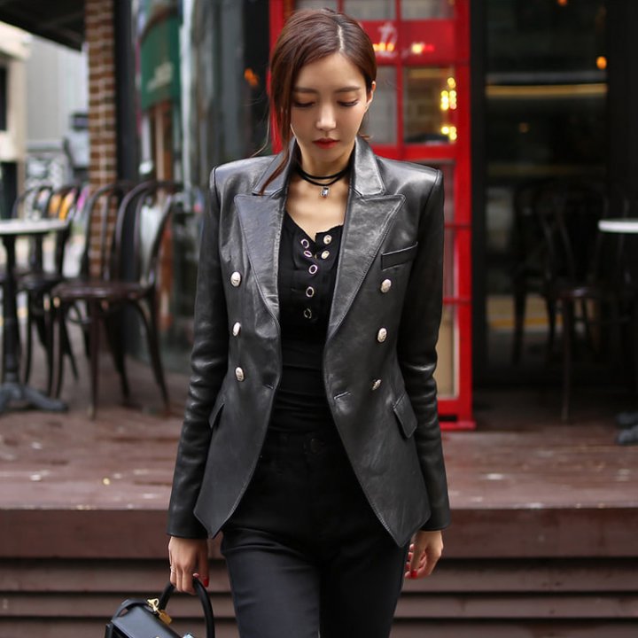 Fashion short jacket spring and autumn tops for women
