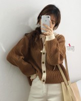 All-match cardigan long sleeve jacket for women