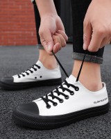Korean style canvas shoes student board shoes for men