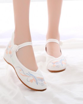 Embroidered spring and summer shoes elegant cloth shoes