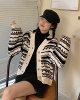 Loose short coat autumn and winter knitted cardigan