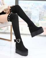Exceed knee autumn and winter elasticity thigh boots