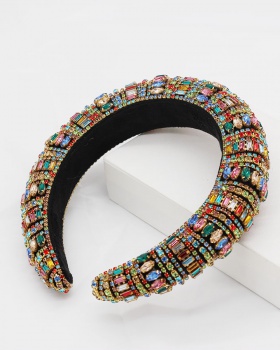 All-match large colors beautiful European style hair band