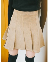 Slim crimp all-match short skirt student navy style skirt