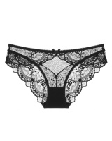 Lace girl geometry thin breathable sexy briefs