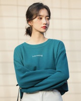 Loose Korean style T-shirt long sleeve tops for women