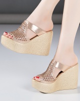 Thick crust slippers fashion platform for women