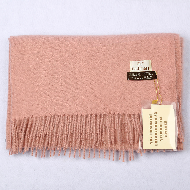Pure imitation of cashmere shawl gift travel scarves