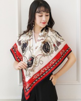 European style all-match shawl silk cheongsam