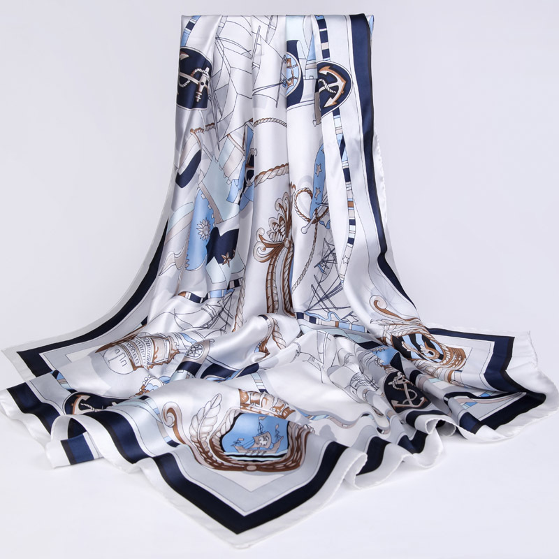 Real silk all-match shawl scarf silk formal dress