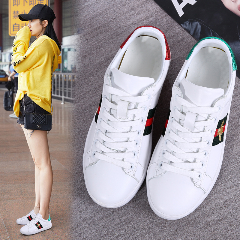 Casual all-match classic shoes embroidery flat board shoes