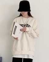 Pullover printing Korean style simple hoodie
