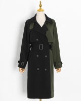 Street splice work clothing temperament coat for women