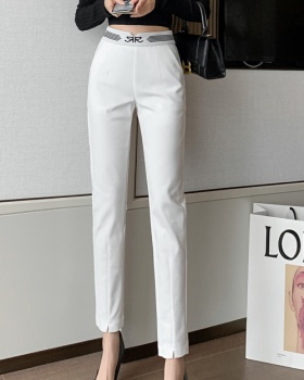Straight loose long pants spring pencil pants for women