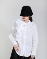 Stereoscopic spring shirt long sleeve light tops for women
