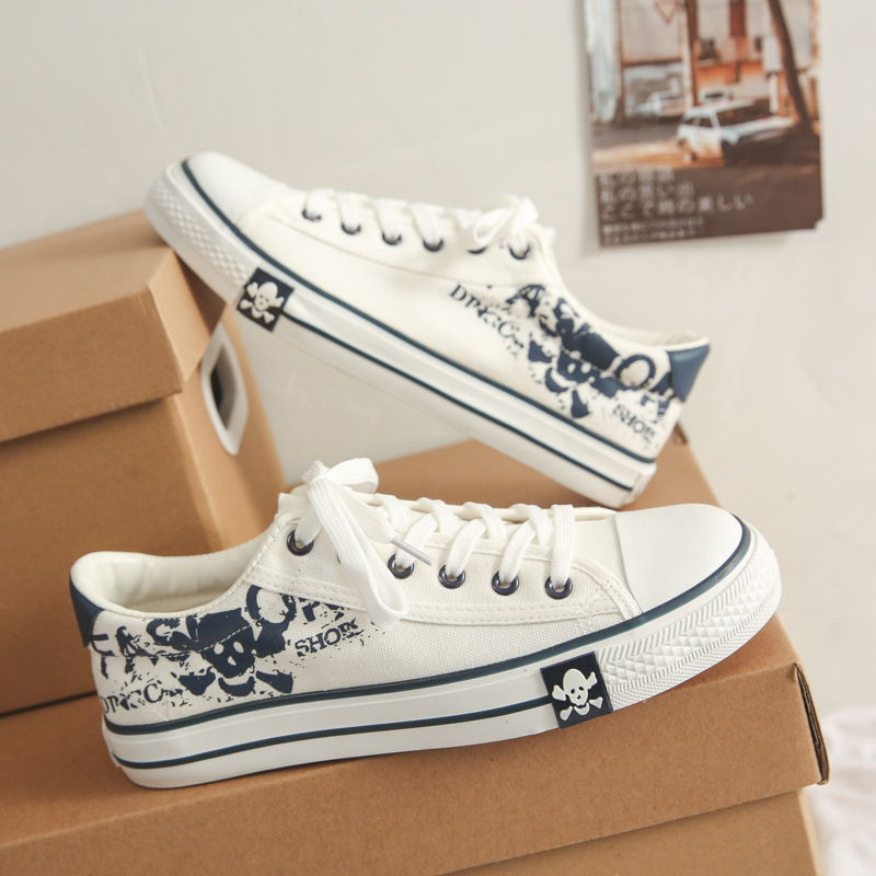 Spring Casual canvas shoes student board shoes for men