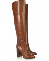 Brown winter exceed knee thigh boots for women