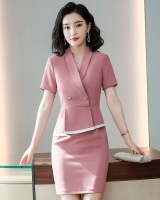 Pink dress profession work clothing for women
