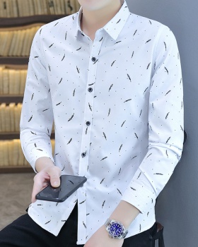 Long sleeve handsome non-ironing fashionable Casual shirt