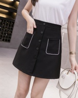Black summer skirt slim all-match short skirt