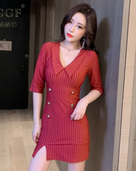Night show package hip overalls tight dress for women