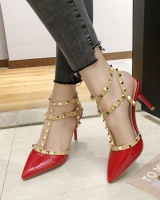 All-match sandals personality high-heeled shoes