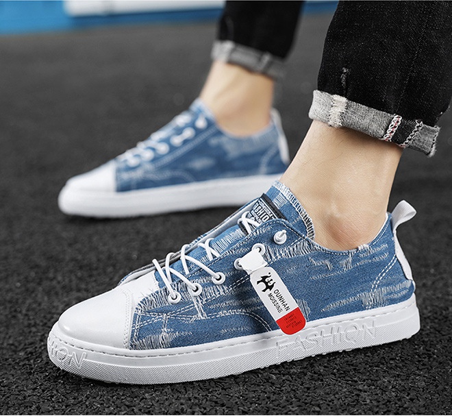 Korean style fashion shoes breathable board shoes for men