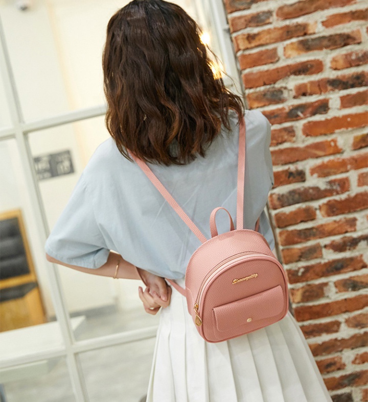 Korean style portable backpack fashion messenger bag
