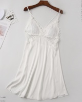 V-neck summer night dress lace sexy pajamas for women