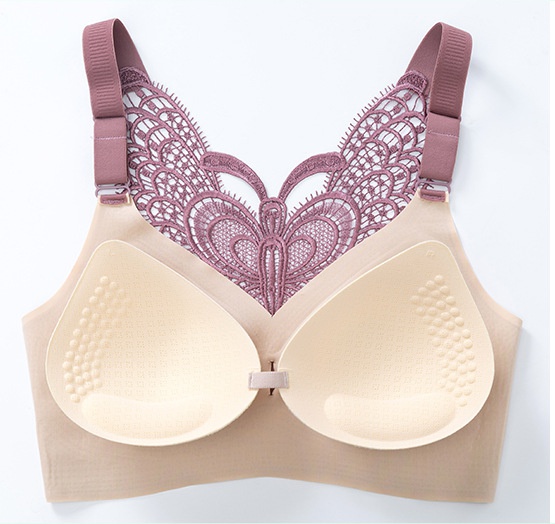 No rims lace emulsion Bra thin butterfly underwear for women