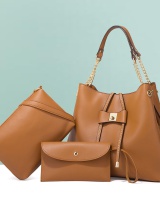 Fashionable butterfly diagonal handbag 3pcs set for women