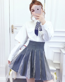 Autumn and winter shirt fashion short skirt a set