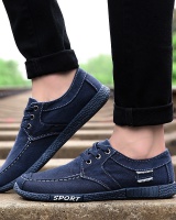 Korean style canvas shoes summer cloth shoes for men
