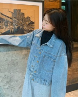 Korean style loose large yard long sleeve autumn coat
