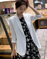 Spring and autumn slim coat long Korean style tops for women
