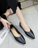 Pointed low shoes flat autumn peas shoes