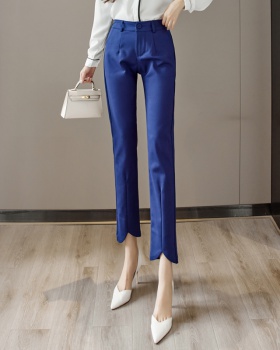 Straight pants slim suit pants for women