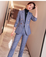 British style business suit work clothing 2pcs set for women