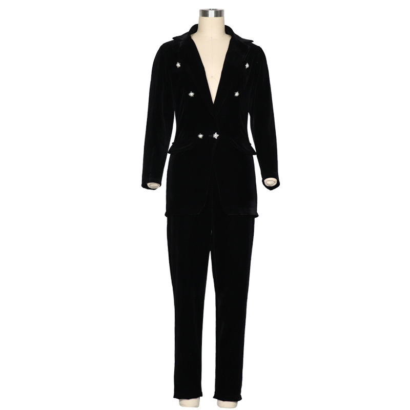 Autumn and winter business suit all-match coat for women