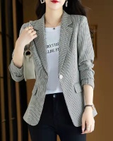 British style coat long sleeve business suit for women