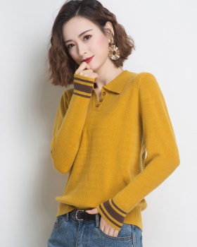 Fashion bottoming small shirt thin long sleeve sweater