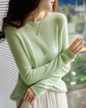 Western style bottoming shirt long sleeve sweater for women